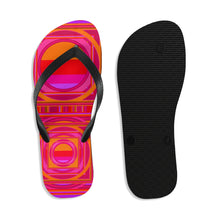 Load image into Gallery viewer, Flip-Flops  arancio fucsia Laila Lago &amp; C.by Iannilli Antonella
