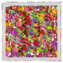 Load image into Gallery viewer, Foulard in seta linea Tulips
