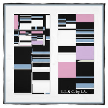 Load image into Gallery viewer, Foulard in seta linea Il mare dentro
