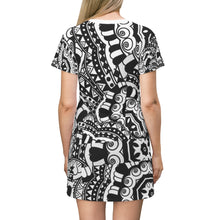 Load image into Gallery viewer, All Over Print T-Shirt Dress Laila Lago &amp; C. by Iannilli Antonella
