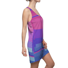 Load image into Gallery viewer, Dress with summer art print designed by Laila Lago &amp; C. by Iannilli Antonella
