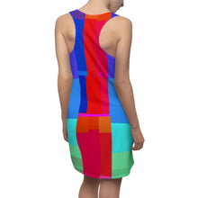 Carica l&#39;immagine nel visualizzatore di Gallery, Dress with summer art print designed by Laila Lago &amp; C. by Iannilli Antonella
