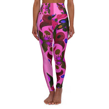 Load image into Gallery viewer, High Waisted Yoga Leggings with Art Print Laila Lago &amp; C. by Iannilli Antonella
