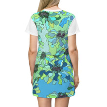 Load image into Gallery viewer, All Over Print T-Shirt Dress  L.L.&amp; C. by I.A.
