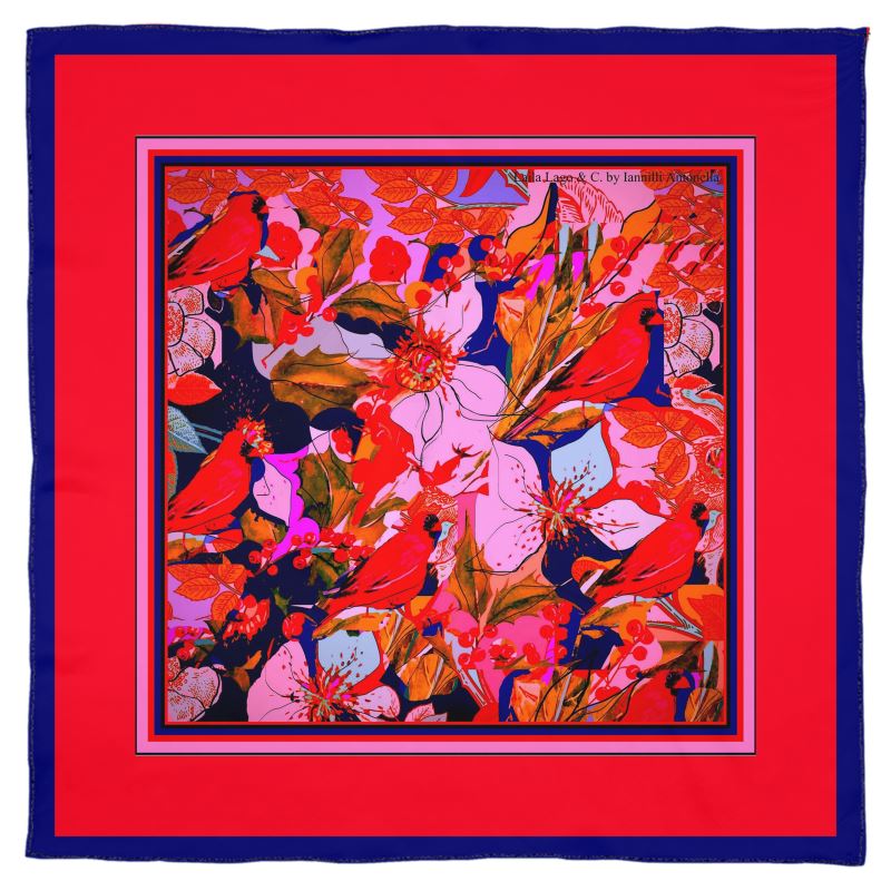 Foulard in seta linea I fiori