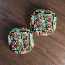 Load image into Gallery viewer, Tufted Floor Pillow, Round Laila Lago &amp; C. by Iannilli Antonella
