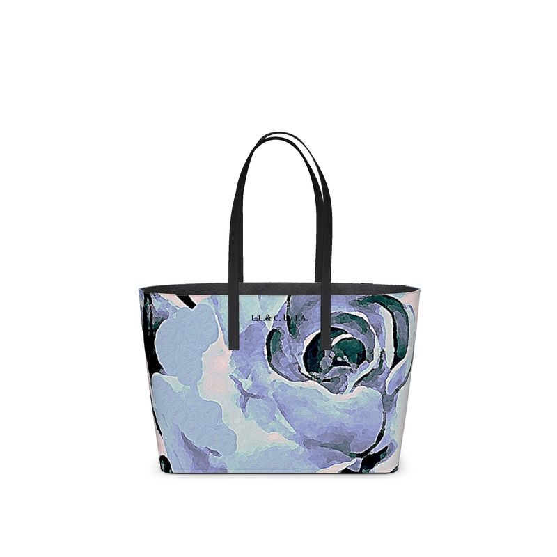 Borsa in pelle  linea Rose d' inverno