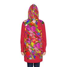 Load image into Gallery viewer, Women&#39;s Hoodie Dress (AOP) Laila Lago &amp; C. by Iannilli Antonella
