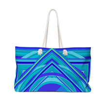 Load image into Gallery viewer, Beach bag with artistic print designed by Laila Lago &amp; C. by Iannilli Antonella
