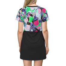 Load image into Gallery viewer, All Over Print T-Shirt Dress Laila Lago &amp; C. by Iannilli Antonella
