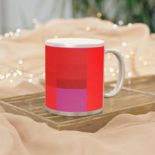 Load image into Gallery viewer, Metallic Mug  Silver   stampa Laila Lago &amp; C. by Iannilli Antonella
