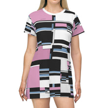 Load image into Gallery viewer, All Over Print T-Shirt Dress Laila Lago &amp; C. by Iannilli Antonella
