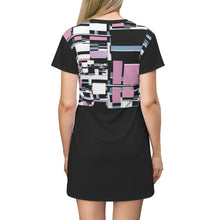 Carica l&#39;immagine nel visualizzatore di Gallery, All Over Print T-Shirt Dress Laila Lago &amp; C. by Iannilli Antonella
