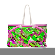 Load image into Gallery viewer, Beach bag with artistic print designed by Laila Lago &amp; C. by Iannilli Antonella
