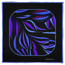 Load image into Gallery viewer, Foulard  in seta  linea Le onde
