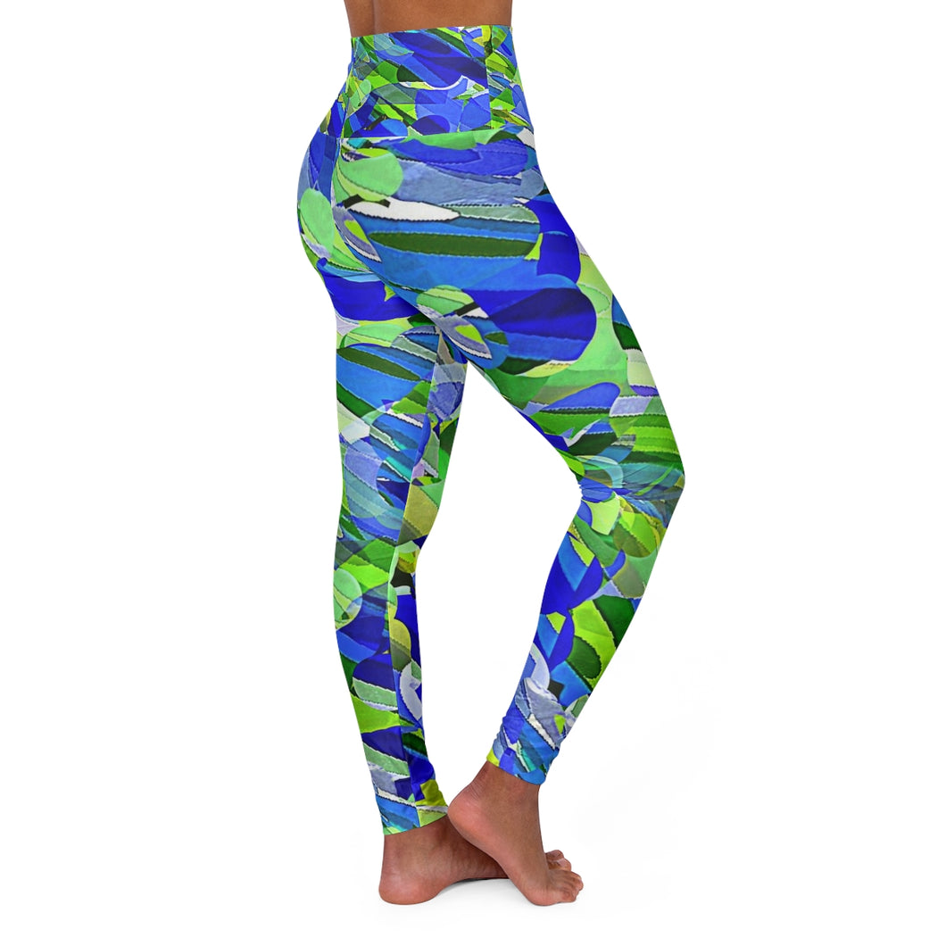 Leggings with Art Print Laila Lago & C. by Iannilli Antonella