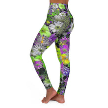 Load image into Gallery viewer, High Waisted Yoga Leggings with Art Print Laila Lago &amp; C. by Iannilli Antonella
