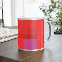 Load image into Gallery viewer, Metallic Mug  Silver   stampa Laila Lago &amp; C. by Iannilli Antonella
