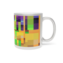 Load image into Gallery viewer, Metallic Mug  Silver stampa Laila Lago &amp; C. by Iannilli Antonella
