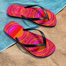 Load image into Gallery viewer, Flip-Flops  arancio fucsia Laila Lago &amp; C.by Iannilli Antonella
