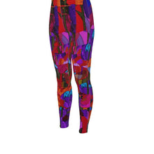 Load image into Gallery viewer, Leggings  linea Tulips
