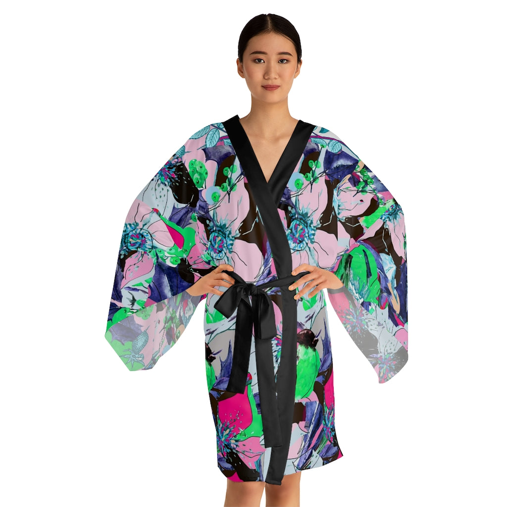 Long Sleeve Kimono Robe Laila Lago & C. by Iannilli Antonella