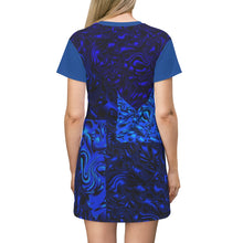 Load image into Gallery viewer, All Over Print T-Shirt Dress Laila Lago &amp; C. by Iannilli Antonella
