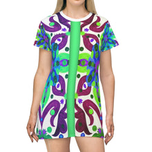 Load image into Gallery viewer, All Over Print T-Shirt Dress Laila Lago &amp; C. by Iannilli Antonella
