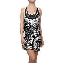 Load image into Gallery viewer, Dress with summer art print designed by Laila Lago &amp; C. by Iannilli Antonella
