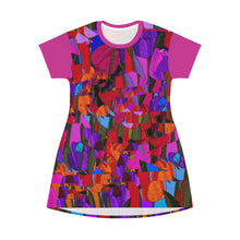 Carica l&#39;immagine nel visualizzatore di Gallery, All Over Print T-Shirt Dress  Laila Lago &amp; C. by Iannilli Antonella
