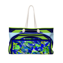 Load image into Gallery viewer, Beach bag with artistic print designed by Laila Lago &amp; C. by Iannilli Antonella
