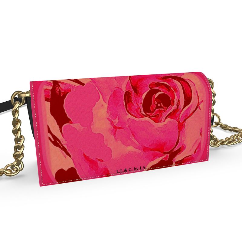 Borsa in pelle linea Rose d'inverno