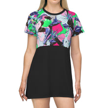 Load image into Gallery viewer, All Over Print T-Shirt Dress Laila Lago &amp; C. by Iannilli Antonella
