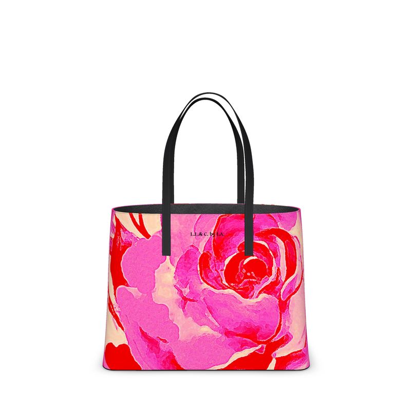 Borsa in pelle linea Rose d' inverno