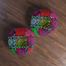 Load image into Gallery viewer, Tufted Floor Pillow, Round Laila Lago &amp; C. by Iannilli Antonella
