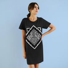 Load image into Gallery viewer, Organic T-Shirt Dress  Grafic Laila Lago &amp; C.by Iannilli Antonella
