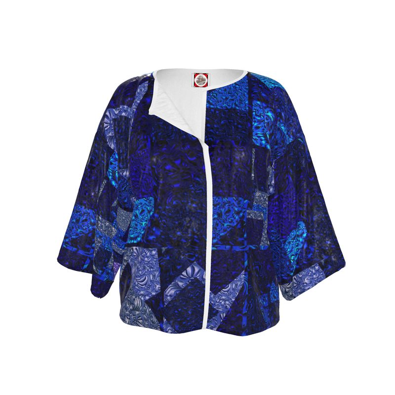 Kimono con stampa artistica  linea Ricami