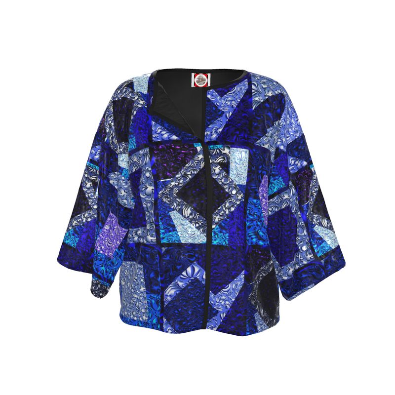 Kimono  con stampa artistica linea Ricami