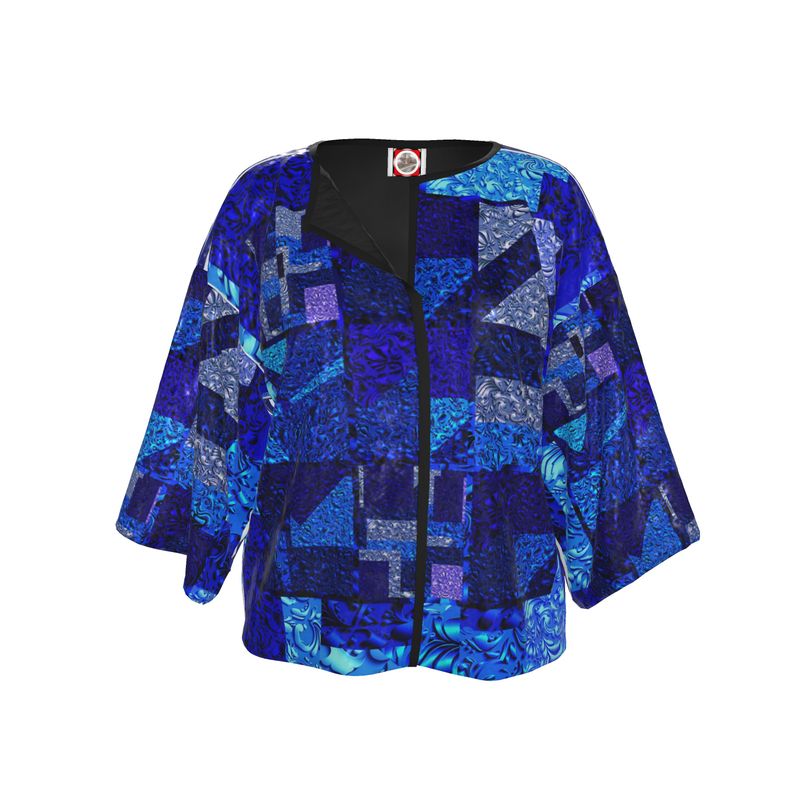 Kimono con stampa artistica  linea Ricami