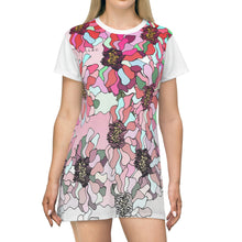 Carica l&#39;immagine nel visualizzatore di Gallery, All Over Print T-Shirt Dress L.L.&amp; C. by I.A.
