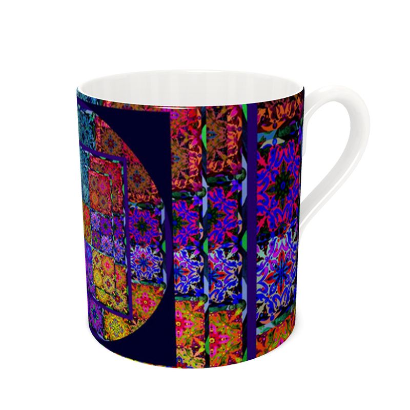 Tazza  con stampa artistica linea Arabescar