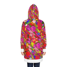 Load image into Gallery viewer, Women&#39;s Hoodie Dress (AOP) Laila Lago &amp; C. by Iannilli Antonella
