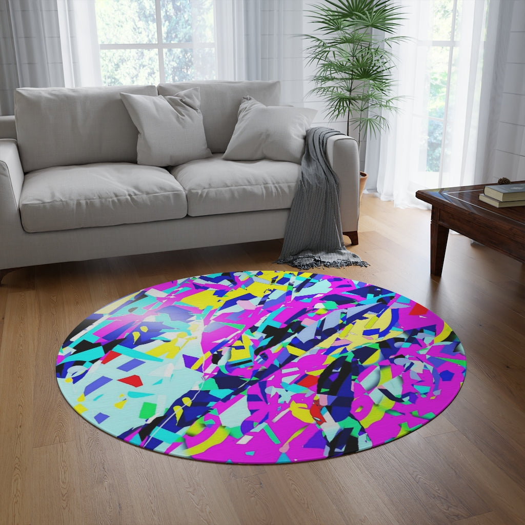 Round Rug Laila Lago & C. by I.A.