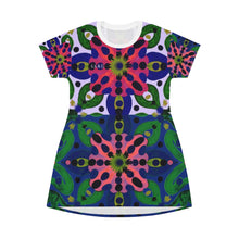 Load image into Gallery viewer, All Over Print T-Shirt Dress Laila Lago &amp; C. by Iannilli Antonella
