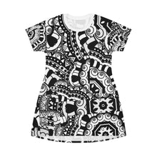 Load image into Gallery viewer, All Over Print T-Shirt Dress Laila Lago &amp; C. by Iannilli Antonella
