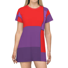 Load image into Gallery viewer, All Over Print T-Shirt Dress  Laila Lago &amp; C. by Iannilli Antonella
