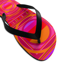 Load image into Gallery viewer, Flip-Flops  arancio fucsia Laila Lago &amp; C.by Iannilli Antonella
