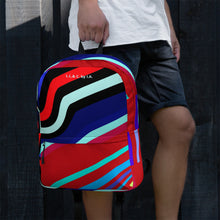 Load image into Gallery viewer, Backpack with artistic print Laila Lago &amp; C. by I.A.
