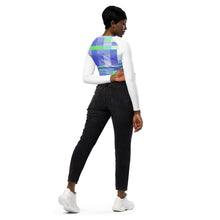 Carica l&#39;immagine nel visualizzatore di Gallery, Recycled long-sleeve crop top Laila Lago &amp; C. by I.A.
