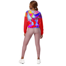 Carica l&#39;immagine nel visualizzatore di Gallery, Women’s cropped windbreaker Laila Lago &amp; C. by I.A.
